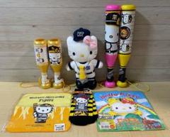 ７　キティまとめ売り　甲子園ぬいぐるみ応援メガホンプチタオルソックス 7キティまとめ売り甲子園ぬいぐるみ応援メガホンプチタオルソックス