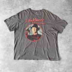 エルム街の悪夢 フレディー クルーガー プリント Tシャツ グレー 2XL