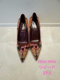 Miumiu ハイヒール ヘビ柄 37 - メルカリ