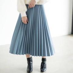 molli 未使用　ニットスカート MULTI BORDER MESH KNIT SKIRT/マルチボーダーメッシュニット