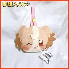 【人気キャラクター❣️】わんだふるぷりきゅあ！ こむぎ ポーチ ぬいぐるみポーチ