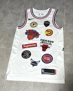 【大人気コラボ✨】シュプリーム ナイキ NBA ユニフォーム タンクトップ supreme Nike NBA コラボ タンクトップ サイズ40 - メルカリ