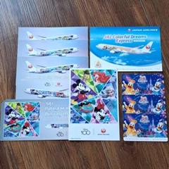 【レア•非売品•美品】JAL Disneyコラボ 搭乗記念品9点セット