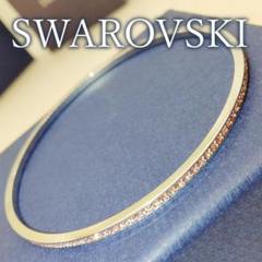 新品 スワロフスキー バングル シルバー S刻印 重量17.1g 箱/ケース付 楽天市場】スワロフスキー SWAROVSKI バングル ブレスレット