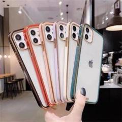 ﻿iphone11ース 透明 薄型 クリアケース ピンク