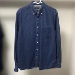 BEAMS + デニムシャツ 長袖 M
