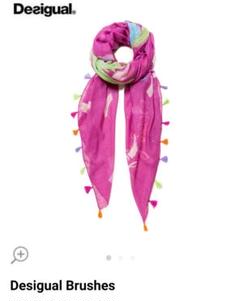 【新品未使用】デシグアル　ストール(レース、曼荼羅模様) 2025年最新】ストール／デシグアル（Desigual）の人気アイテム