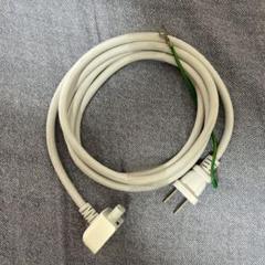 MacBook用 L字型電源ケーブル