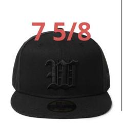 未開封 WACKO MARIA×NEW ERA/59FIFTY ブラックホワイト WACKO MARIA x NEW ERA 59Fifty 