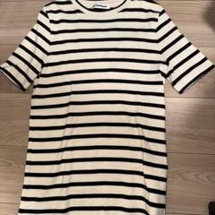 JIL SANDER ストライプ 半袖カットソー　S ストライプ Jil Sander(ジルサンダー) Tシャツ・カットソー