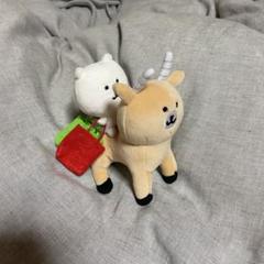ナガノマーケット 早インパラに乗ったくまぬいぐるみ ナガノのくま インパラ ナガノマーケット 早インパラに乗ったくまぬいぐるみ | ナガノ