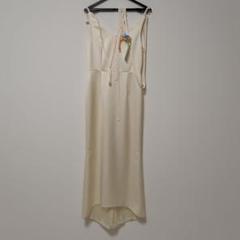 kaeneカエン サテンリボンドレス100855white collection kaene公式オンラインストア サテンリボンドレス / 100855