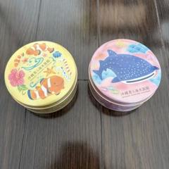 クマノミとジンベエザメの空き缶2個セット