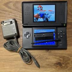 NINTENDO DS LITE ジェットブラック　充電器つき
