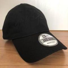 NEWERA×Yohji Yamamotoニューエラ×ヨウジヤマモトロゴキャップ