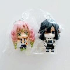 鬼滅の刃　伊黒・密璃　ぬいぐるみ＆フィギュアセット ぴたぬい 宇髄天元、甘露寺蜜璃、不死川実弥、伊黒小芭内｜鬼滅