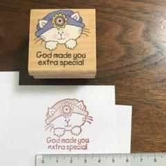 帽子をかぶった猫ちゃん スタンプ