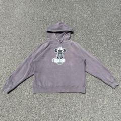 ナンバーナイン ミッキー ディズニー パーカー フーディ モノクロ NUMBER (N)INE - NUMBER (N)INE 2000SS モノトーン ミッキー