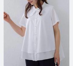 新品未使用 タグ付き SONO 半袖ブラウス