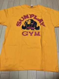 sunplay gymサンプレイジムTシャツXL極美品　筋トレ　ゴールドジム