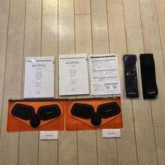 【正規品・ボタン電池3個付】SIXPAD 3点セット+サポーター 3点セット SIXPAD - 未使用⬛︎シックスパッド⬛︎ボタン電池蓋オープナー