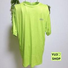 ケイパ メッシュTシャツ メンズ LL 蛍光グリーン 速乾 スポーツ