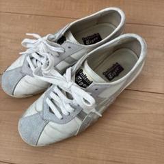 Onitsuka Tiger スニーカー ホワイト/グレー　23cm