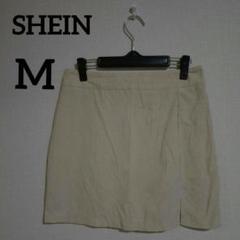 SHEIN 【M 】ストレッチミニスカート　ベージュ