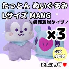3SET☆BT21ぬいぐるみたっとんLサイズMANG☆BTS J-HOPE - メルカリ