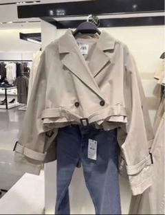 2025年最新】zara トレンチ クロップドの人気アイテム - メルカリ