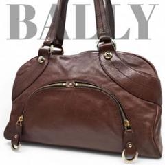 美品】BALLY バリー ボストンバッグ 2way トート ハンド