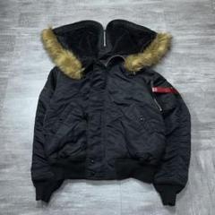 美品 ALPHA INDUSTRIES N-2B フライトジャケット XL 黒