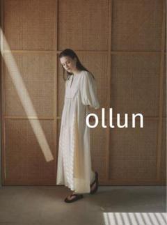タグ付き新品 ollun volume bicolor one piece IV ollun volume bicolor one piece オルン ボリュームバイカラー