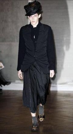 2009AW3段重ねワイドパンツ