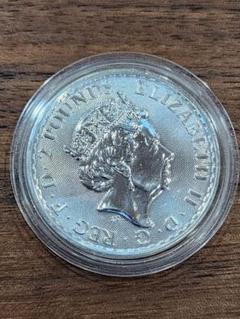 【美品/期間限定値下げ】2023年製 ブリタニア 銀貨 1オンス ブリタニア 銀貨 1オンス - 野口コイン株式会社