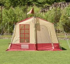 ②訳あり格安　チャムス　ブービーキャビンテント4 グランドシート付ペグ未使用 Booby Cabin Tent 4/ブービーキャビンテント4(テント｜タープ