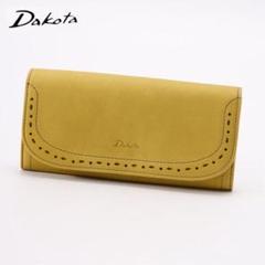 送料無料！Dakota/ダコタ/クラフトタッチ最高級本革かぶせ長財布/未使用品のサムネイル