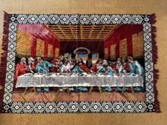 最後の晩餐　大型　ラグ　タペストリー　トルコ絨毯　Last Supper