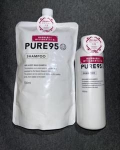 PURE95 シャンプー 400ml 詰め替え700ml - メルカリ