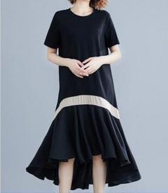 レディース 大きいサイズ 新品 春夏 ワンピース