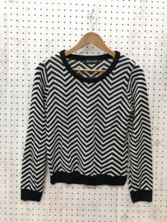 ネオグランジ　平成ロックギャルvibes 古着　ジグザグボーダーニットセーター