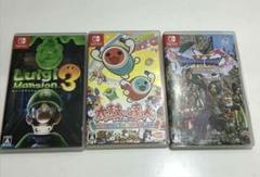 ニンテンドースイッチ ソフト 3点セット