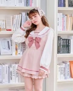LIZLISA リズリサ セーラーカラーセットアップ ピンク ♡ 半袖セーラーカラーセットアップ ｜ LIZ LISA（リズリサ）公式
