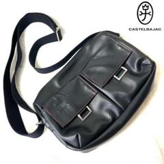 【超美品✨】カステルバジャツクメンズショルダーバッグ高級仕様オールレザーゴールド カステルバジャツクメンズショルダーバッグ高級仕様オールレザー