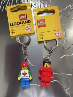 レゴランド キーホルダーセット売り Lego - 【2点セット】レゴランド ミニフィグ キーホルダー