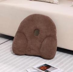 ❣️腰らくらく❣️腰サポートクッション　コーデュロイ　48×48 デスクワーク