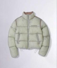 2/26まで‼️SCULPTOR ダウンジャケット　ホワイト Prada Re-Nylon クロップド ダウンジャケット | ホワイト