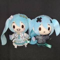 劇場版プロセカ ふわぷちマスコット 初音ミク バツミク ぬいぐるみ バチャシン