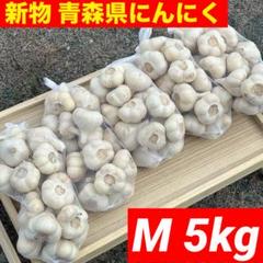 青森県産　にんにく　福地ホワイト六片　S 5kg・M 5kg 新物！！】青森県産 にんにく M 5kg福地ホワイト六片 絶品