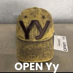入手困難品　春夏　人気　OPEN Yy キャップ オープンワイワイ　カーキ 入手困難品 春夏 人気 OPEN Yy キャップ オープンワイワイ カーキ